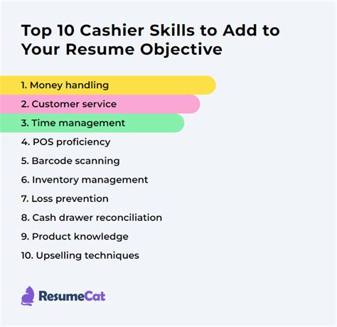 15 Vault Cashier Skills For Your Resume .